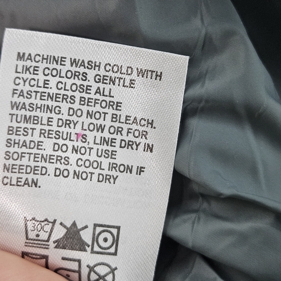 LIV Cora Sherpa Shacket Sage and Cream Women's Size Small - Picture 6 of 8